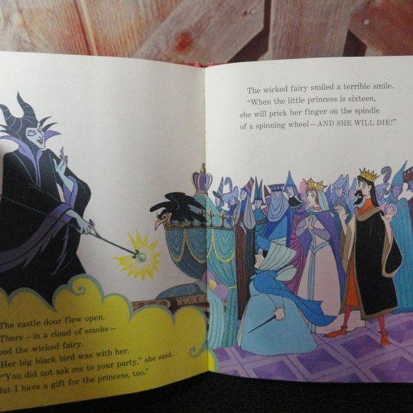 Disney Sleeping Beauty hardcover 1974 Disney, Illustrated cute - Picture 5 of 6